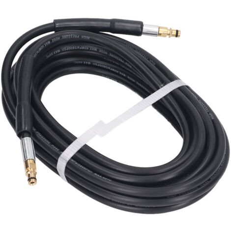 Tuyau Haute Pression 15m - Compatible Karcher K2/K3/K4/K5 - Connecteur Rapide & Durable - Lavage Puissant