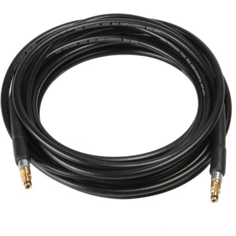 Tuyau haute pression 6m – Connecteurs rapides professionnels – Résistance 180 bar – Compatible nettoyeurs Kärcher K2 à K7