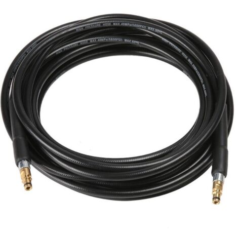 Tuyau haute pression 6m – Connecteurs rapides professionnels – Résistance 180 bar – Compatible nettoyeurs Kärcher K2 à K7
