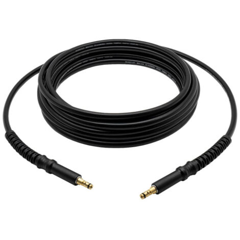 Tuyau haute pression compatible nettoyeurs Karcher K2 à K7 série Maison & Jardin depuis 2008, système de connexion rapide Click, référence d'origine 2.641-721.0-10M