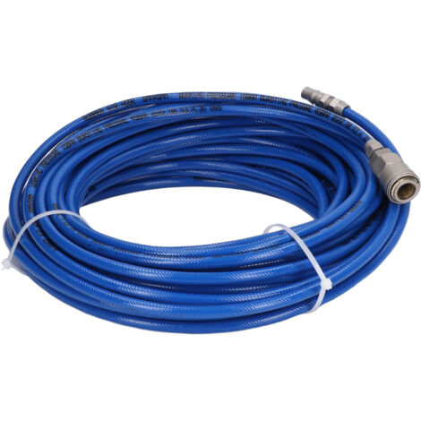Tuyau haute pression pour compresseur d'air, 1/4 pouces NPT, 5mm intérieur 8mm extérieur, tuyau pneumatique en PU, longueur 20m, bleu