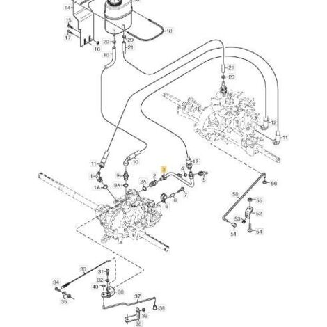 TUYAU HYDRAULIQUE RIGIDE ORIGINAL STIGA HYDRO - 1134-6039-01