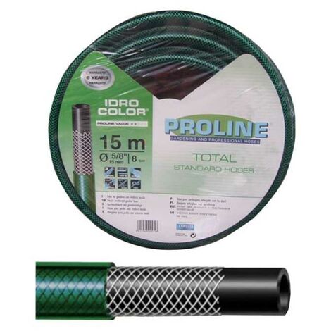 Tuyau Hydro Color 5/8" m 25 Fittings