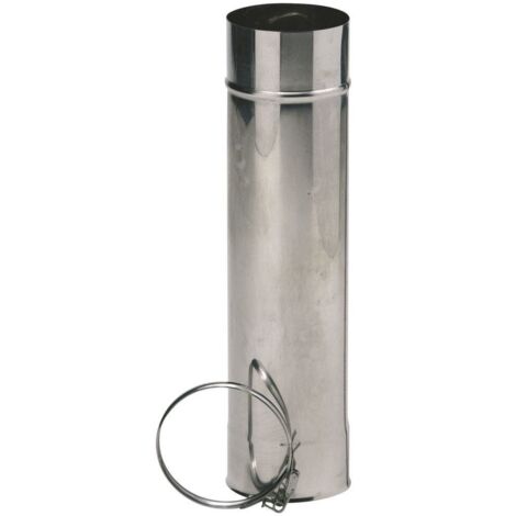 Tuyau inox 316 100 cm 180 4/10+ bride - Ten