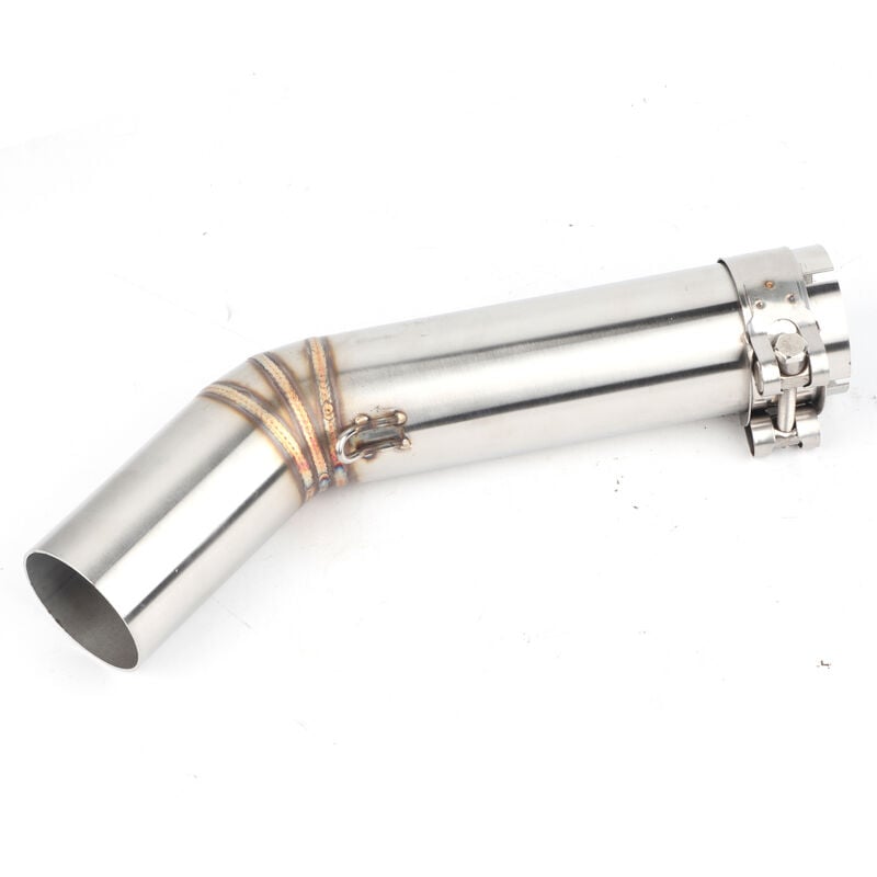 Jeffergarden - Tuyau Intermédiaire D'échappement, Connecteur de Lien K6 de Tuyau Intermédiaire D'échappement de Moto Compatible avec GSXR600 750