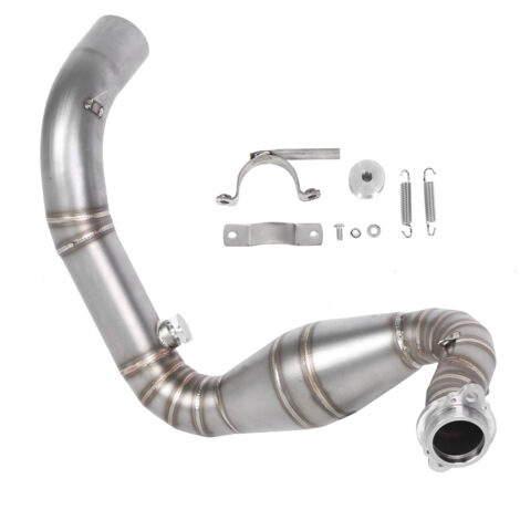 Tuyau intermédiaire d'échappement de moto, Tube collecteur en acier inoxydable 304 avec accessoire de silencieux adapté pour G310R