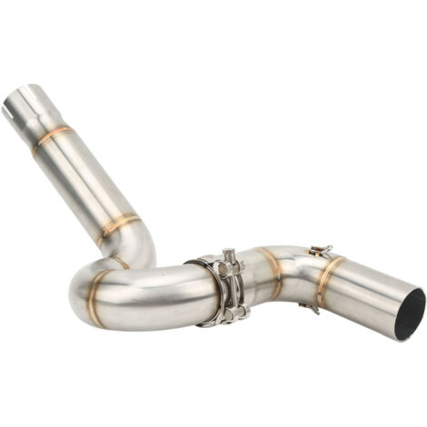 Tuyau intermédiaire d'échappement en acier inoxydable, conception coudée, remplacement sans fuite pour Benelli TRK502 2017 – 2020