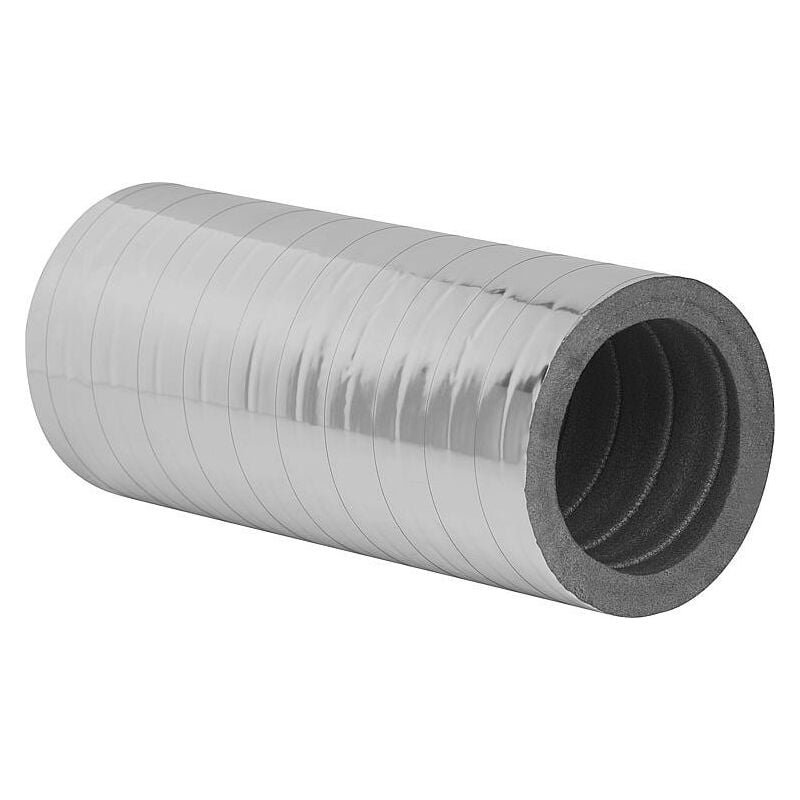 Banyo - Tuyau isolant DN150 l 1000mm avec revetement alum. epaisseur 20mm