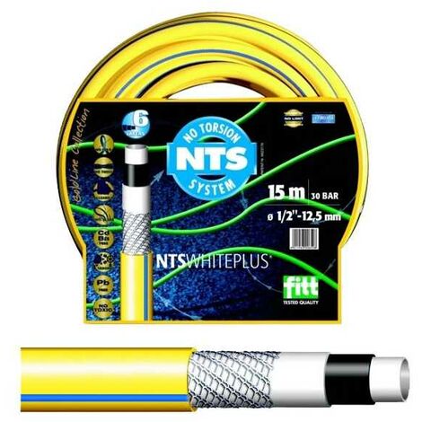 Tuyau Nts Blanc Plus 1" m 50 Fitt