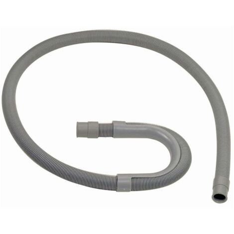 Tuyau ondulé de vidange de machine à laver avec gabarit - Longueur : 150 cm