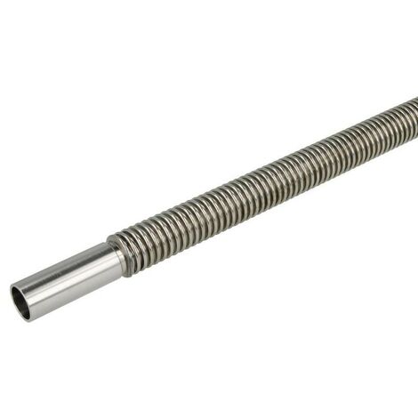 Tuyau ondulé inox DN20 500 mm manchon Ø 22 mm des deux côtés