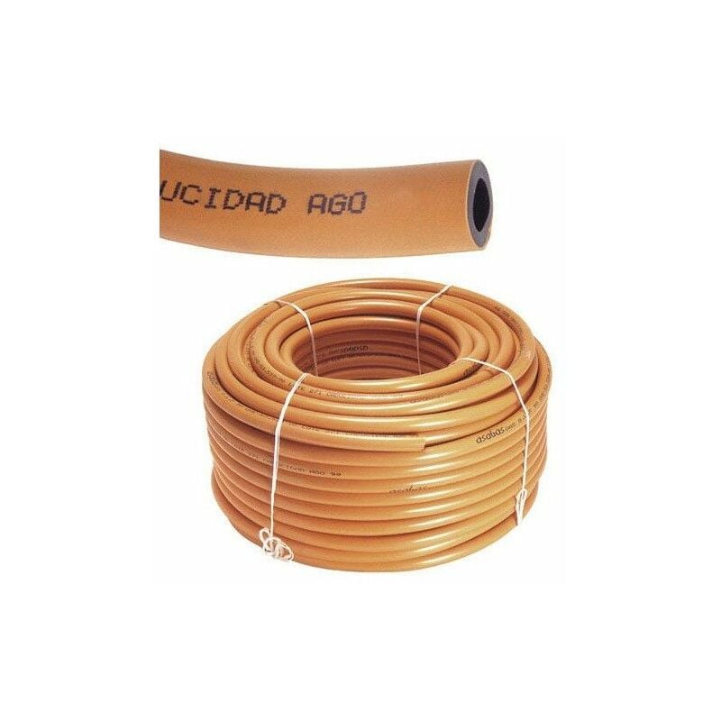 Tube butane orange 9x15 Rouleau 60 Mètres