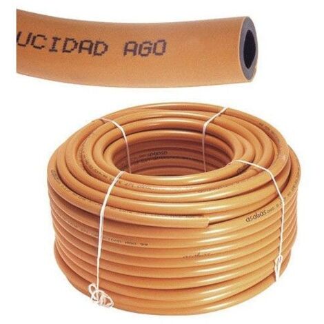Tuyau orange 9x15 rouleau 60 mètres
