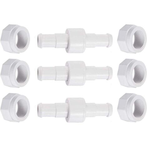 Tuyau pivotant D20 avec écrou D15 - Compatible avec Zodiac Polaris 280. 380. 180 - Pièce de rechange