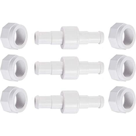 Tuyau pivotant D20 avec écrou D15 - Compatible avec Zodiac Polaris 280, 380, 180 - Pièce de rechange