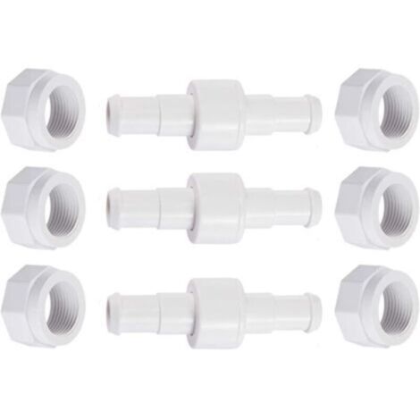 Tuyau pivotant D20 avec écrou D15 – Compatible avec Zodiac Polaris 280, 380, 180 – Pièce de rechange