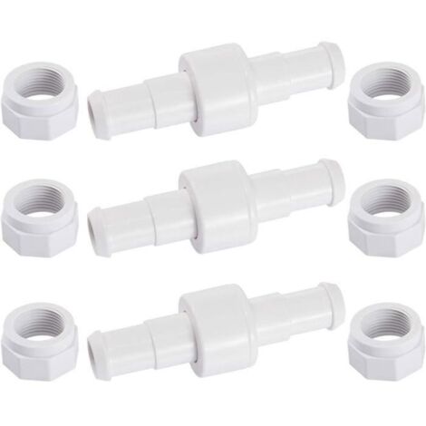 Tuyau pivotant D20 avec écrou D15 compatible Zodiac Polaris 280/380/180 - Pièce détachée pour nettoyeur de piscine.