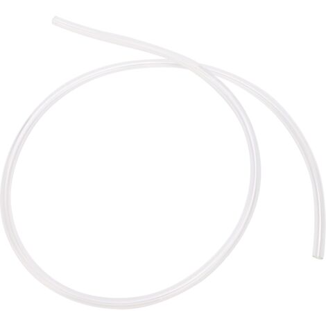 Tuyau Pneumatique Flexible TPU pour Compresseur d'Air, Carburant et Huile - TPU0425 Transparent OD4/ID2.5 - 1 Mètre