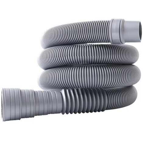 Tuyau pour lave-linge 3 m avec tuyau de vidange pour lave-linge et lave-vaisselle