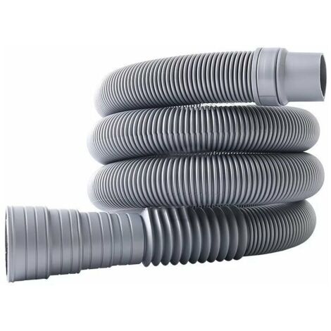 Tuyau pour lave-linge 3 m avec tuyau de vidange pour lave-linge et lave-vaisselle
