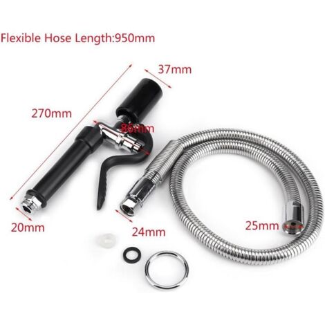 Tuyau pour lave-vaisselle, tuyau flexible haute pression, robinet de chasse d'eau en laiton, robinet de lavabo à main, pommeau de douche