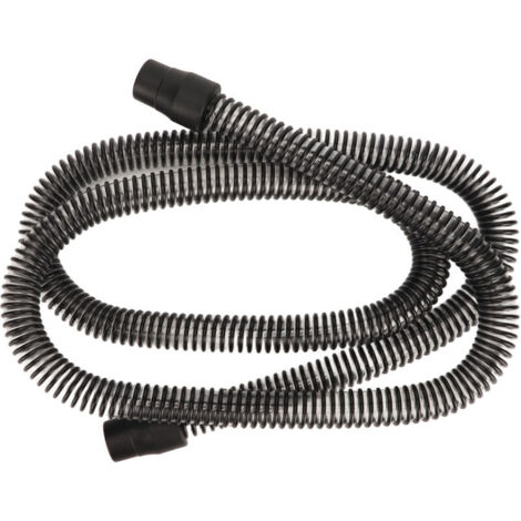 Tuyau pour Machine Respiratoire, Haute Flexibilité, Surface Intérieure Lisse, Connexion Tube Noir