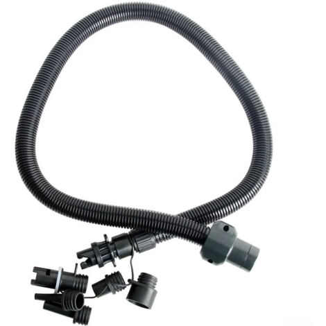 Tuyau pour pompe à air électrique, kit de 6 spirales plus tube de gonflage spiralé