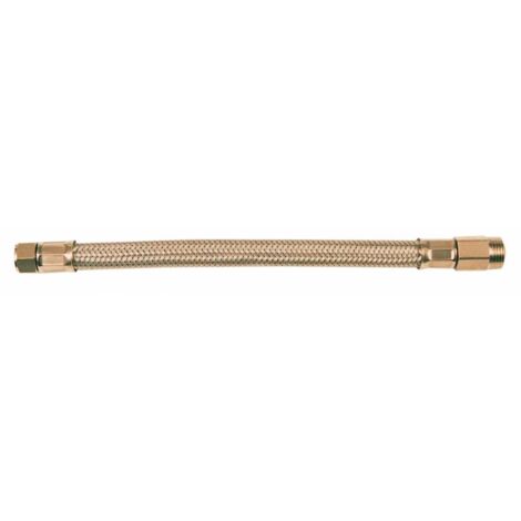 Tuyau prolongA  Cobra 40 cm MF 1/2 &quoten acier inoxydable renforcA
