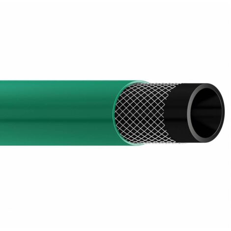 Tuyau PVC 100 m pour arrosage et irrigation jardin 40 bar 10 x 16 mm avec renfort textile