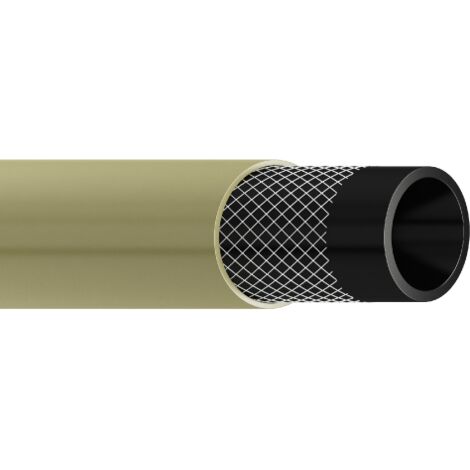 Tuyau PVC 100 m pour pulve'risation et irrigation jardin 20 bar   8 x 13 mm avec renfort textile