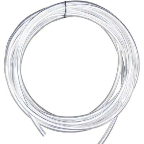 Tuyau PVC (2 M 6x4 mm), tuyau d'eau, tuyau d'air, tuyau de carburant, tuyau de carburant, tuyau d'huile