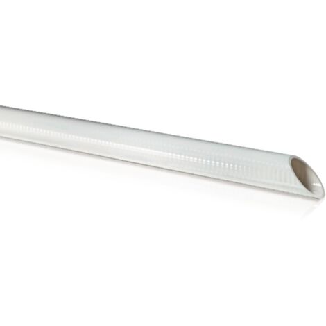 Tuyau PVC semi rigide Longueur 5M diamètre 32mm extérieur Coloris Blanc souple diam intérieur 26mm ZENLYS