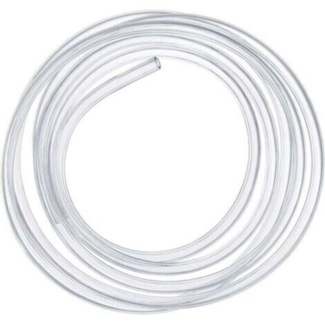Tuyau PVC Souple Tube Plastique Transparent Tuyau Aquarium de 3 Mètres, 10 × 12mm, pour Baignoire Piscine Aquarium Pulvérisateur