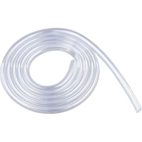 Tuyau PVC - Tube d'Aquarium et d'Air, ID 14 mm x 16 mm OD, Flexible de Pression, 2 Mètres