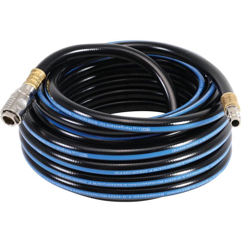 Bgs Technic - Tuyau rallonge air comprime bgs avec coupleur 10 m de 8
