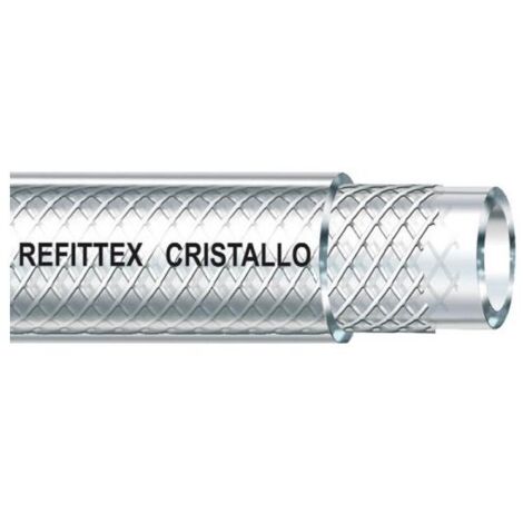 Tuyau Refittex Cristal mm 30X38 m 25 Fitt