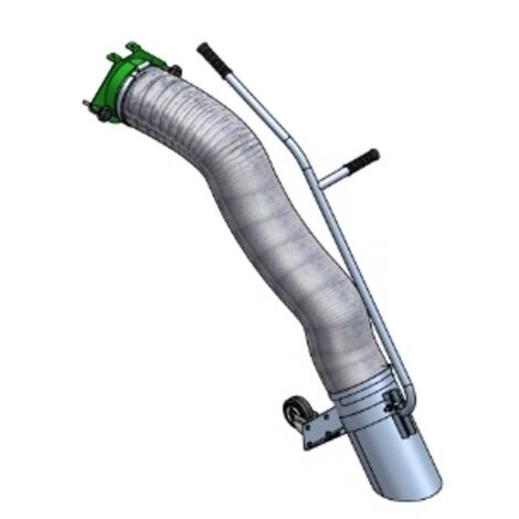 Tuyau rigide en polyuréthane diamètre 200 mm longueur 5mt aspirateur PERUZZO