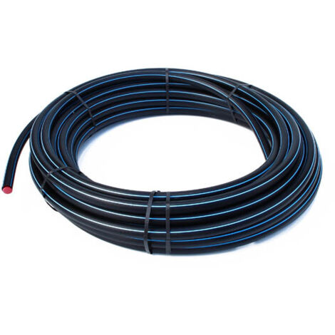 Tuyau semi-rigide PE 100 N-F 40mm – Longueur 50m – Pression 16 bars – Résistant au gel pour adduction d'eau potable