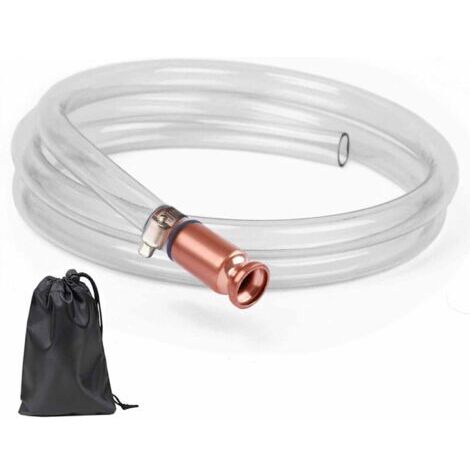 Tuyau Siphon Pompe Manuelle pour Carburant Essence Gasoil Eau Shaker Siphon Transférer Le Liquid Siphon Auto amorçant Tuyau de pompage Automatique