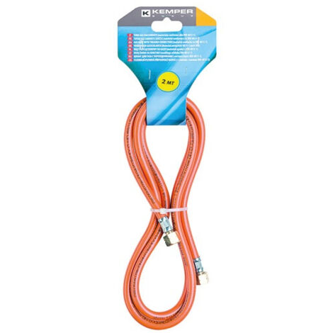 ''Tuyau soudure haute pression propane 21.8 et 3/8'''' longeur 5m - KEMPER''