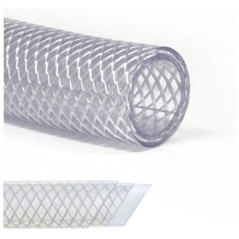 Tuyau à air comprimé en PVC doux – Diamètre intérieur 12,5 mm – Longueur flexible 25 m – Homologué KTW pour denrées alimentaires – Tricoflex