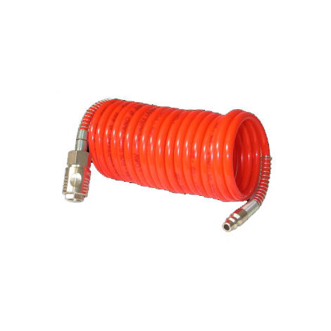 Tuyau spiral Lacmé polyamide 6x8mm longueur 5m pression max 10bar en blister