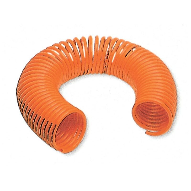 Ferramenta1.com - Tuyau spiralé Rilsan sans raccords mm.6 x 8 de mt.30 pour air comprimé - Salon