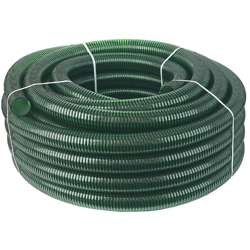 Tuyau spiralé 25 mm - 20 mètres - Vert