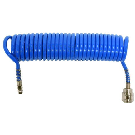 TUYAU SPIRALE PNEUMATIQUE YATO 5,5 mm x 8 mm x 5 m POLYURÉTHANE