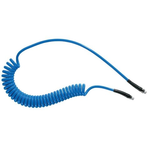 Tuyau spiralé polyuréthane bleu 4m - PREVOST - PUS 54