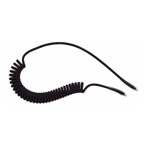 Tuyau spiralé Pus, avec raccord R 1/4, Noir, Diam.ext 10mm, Long. 6m ( Prix pour 1 )