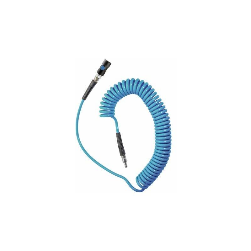 Prevost - Tuyau spiralé Pus, Bleu, Diam.ext 10mm, Long. 6m ( Prix pour 1 )