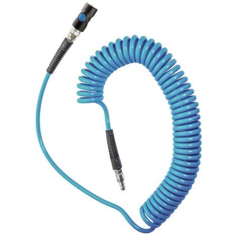 Tuyau spiralé Pus, Bleu, Diam.ext 12mm, Long. 8m ( Prix pour 1 )
