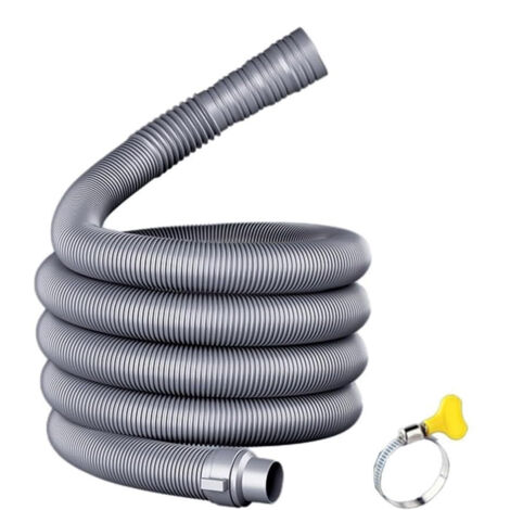 Tuyau Vidange Machine a Laver, Tuyau Lave-Linge 1.5m, Meter Tuyau de Vidange Universel, Tuyau de Vidange pour Machine à Laver, Tuyau Vidange Machine a Laver, Tuyau de Vidange pour Machine à Laver